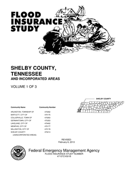 Shelby County, Tennessee and Incorporated Areas