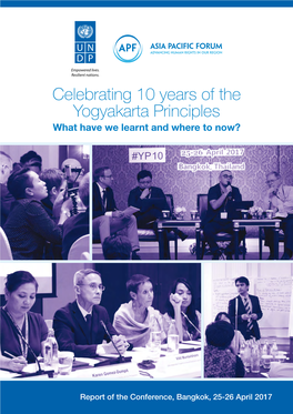 Celebrating 10 Years of the Yogyakarta Principles What Have We Learnt and Where to Now?