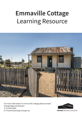Emmaville Cottage Learning Resource