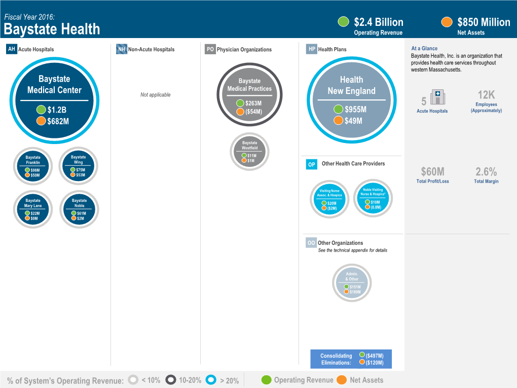 Baystate Health Operating Revenue Net Assets