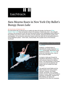 Sara Mearns Soars in New York City Ballet's Bumpy Swan Lake