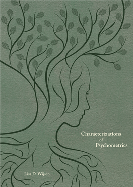 Characterizations Psychometrics