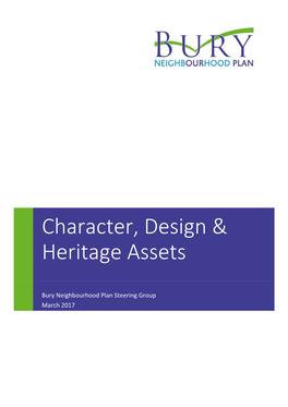 Character, Design & Heritage Assets