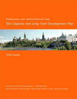Parliamentary and Judicial Precincts Area Site Capacity and Long Term Development Plan