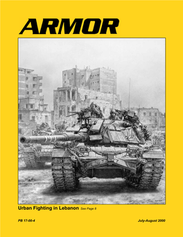 ARMOR, July-August 2000 Edition