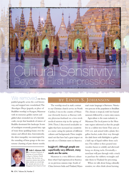 Cultural Sensitivity: Cultural Sensitivity