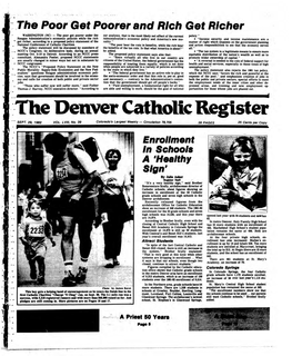 The Denver Catholic Register