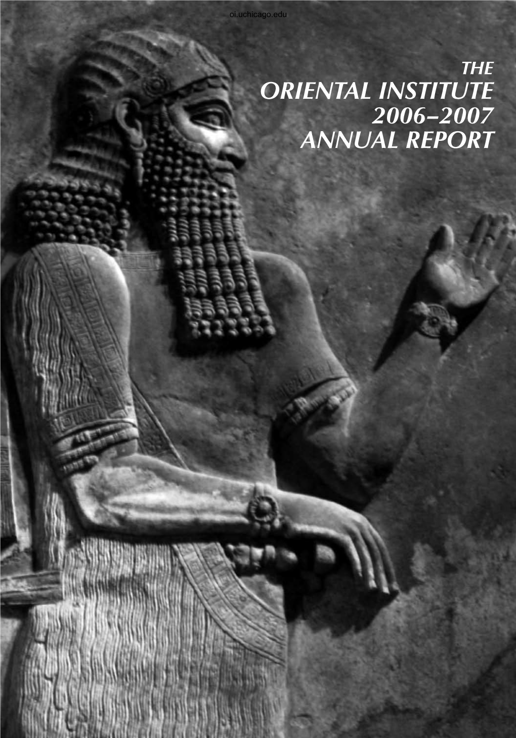 Oriental Institute 2006–2007 Annual Report
