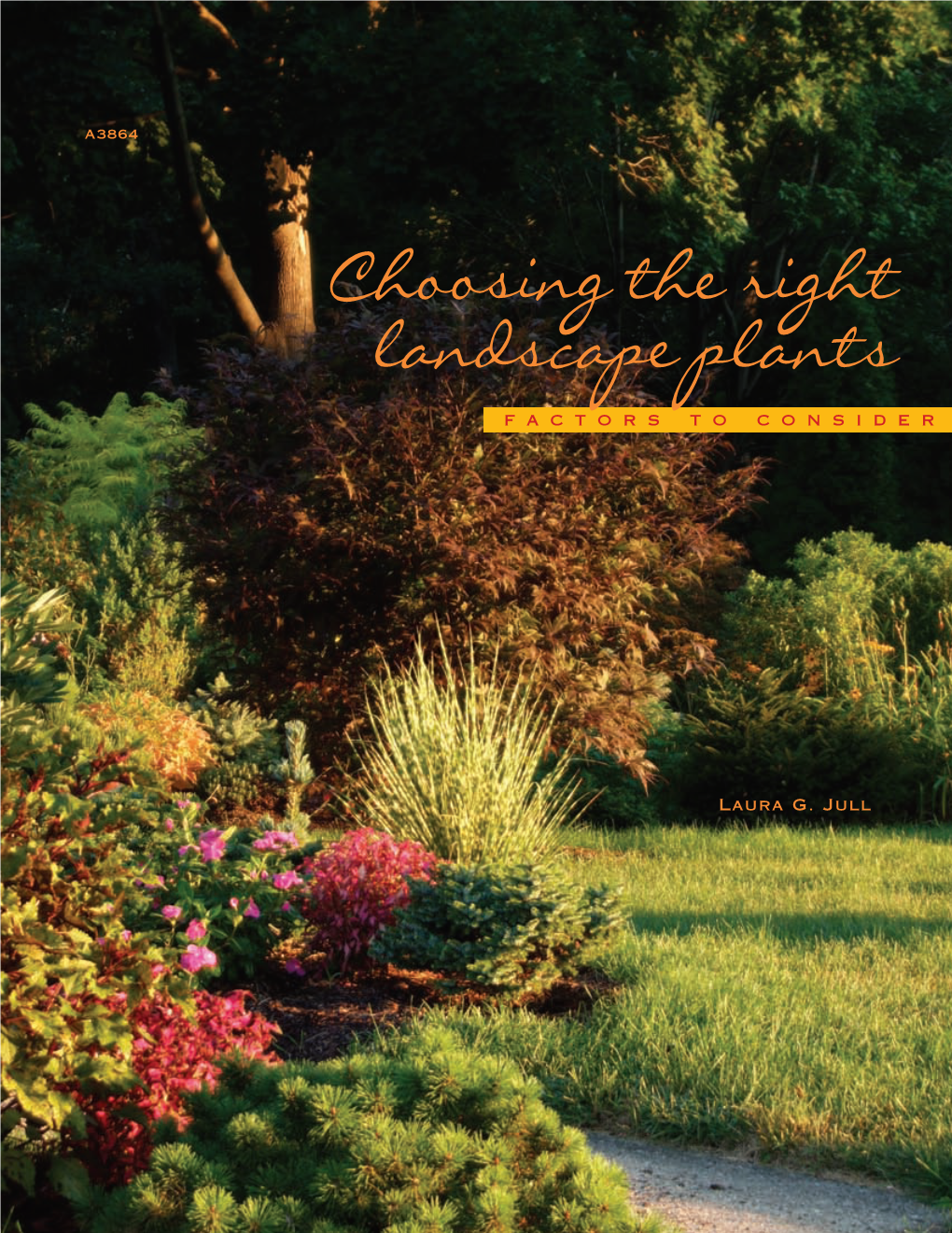 Choosing the Right Landscape Plants A3864 Factors