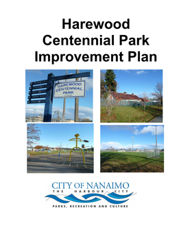 DRAFT Harewood Centennial Park Improvement Plan