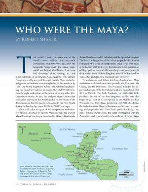Who Were the Maya? by Robert Sharer