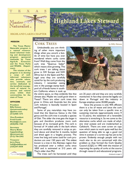 Highland Lakes Steward