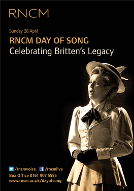 Celebrating Britten's Legacy