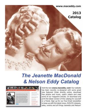 The Jeanette Macdonald & Nelson Eddy Catalog