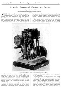 Model Engineer Compound Condensing Engine