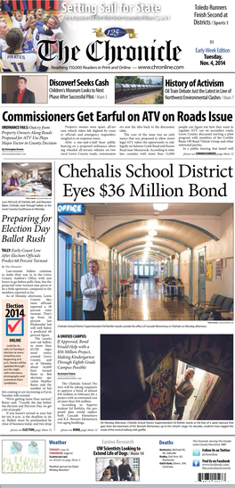 Chehalis School District Eyes $36 Million Bond