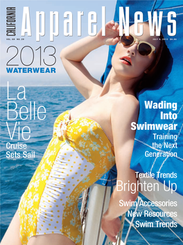 01 Cover.Indd 1 20 Sets Sail Sets Cruise Vie Belle La Waterwear Vol