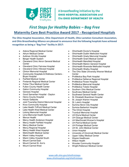 First Steps for Healthy Babies – Bag Free