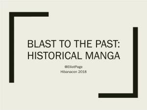 Awesome Historical Manga