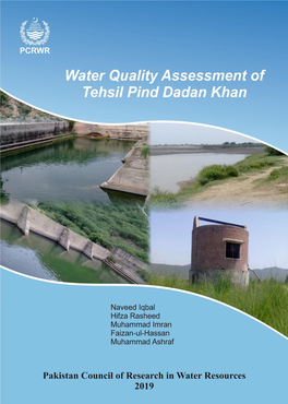 Groundwater Quality Investigation in Water Stressed Region of Tehsil