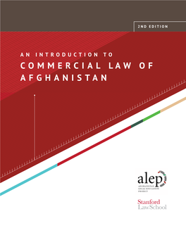 Commercial Law of Afghanistan