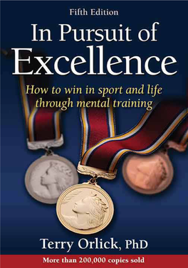 In Pursuit of Excellence-5Th Edition