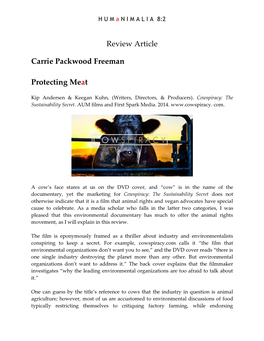 Review Article Carrie Packwood Freeman Protecting Meat