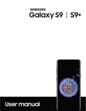 Samsung Galaxy GS9|GS9+ G960U|G965U User Manual