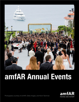 Amfar Annual Events
