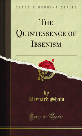 The Quintessence of Ibsenism