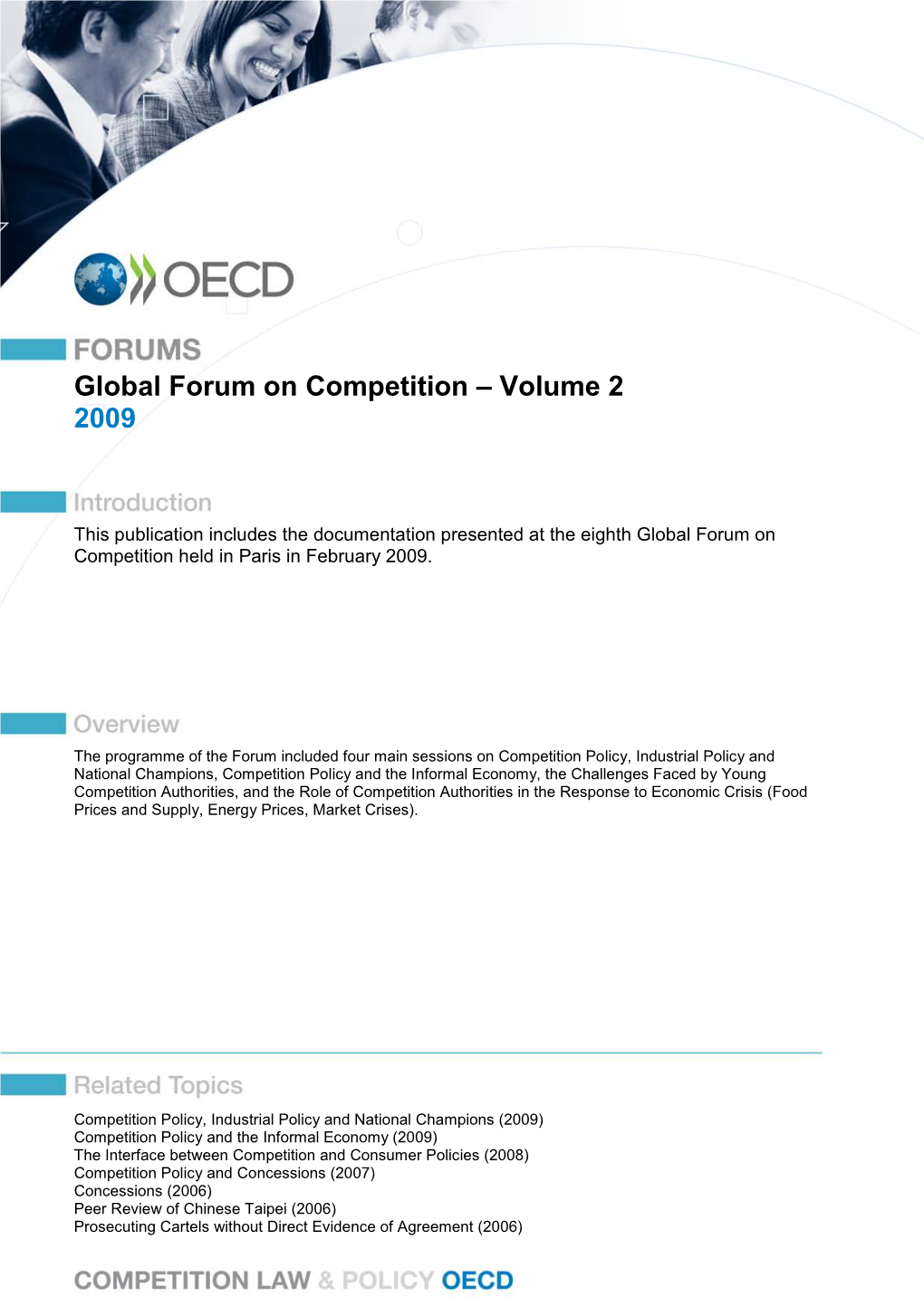 Global Forum on Competition 2009