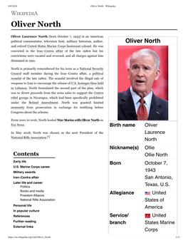 Oliver North - Wikipedia
