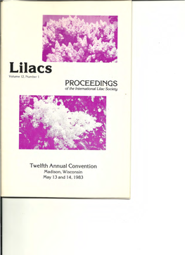 Lilacs Proceedings Vol. 12 No. 1