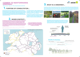 Comber to Newtownards Greenway What Is a Greenway