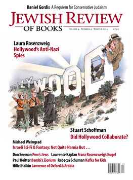 JEWISH REVIEW of BOOKS Volume 4, Number 4 Winter 2014 $7.95