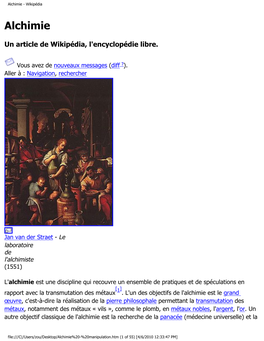 Alchimie - Wikipédia