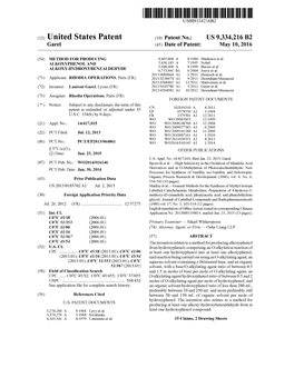 (12) United States Patent (10) Patent No.: US 9,334.216 B2 Garel (45) Date of Patent: May 10, 2016