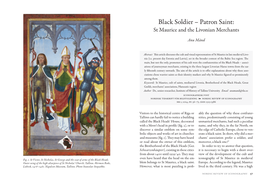 Black Soldier – Patron Saint: St Maurice and the Livonian Merchants