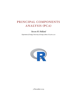 Principal Components Analysis (Pca)