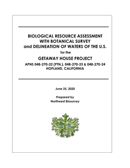 Basin 2000 Botanical Survey