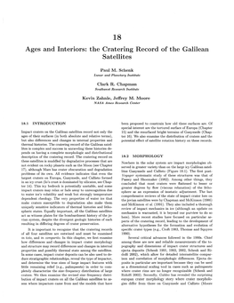 The Cratering Record of the Galilean Satellites