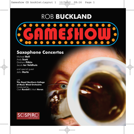 Gameshow CD Booklet:Layout 1 12/9/12 08:16 Page 1