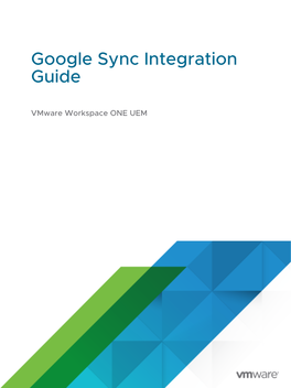 Google Sync Integration Guide