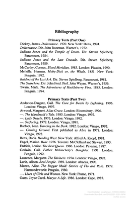 Downloaded from Brill.Com10/02/2021 02:51:03PM Via Free Access Bibliography 237 Olsen, Tillie
