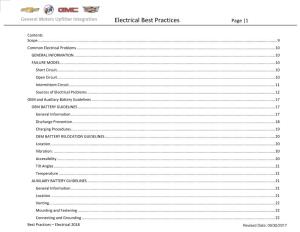 Electrical Best Practices Page |1