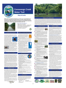 Conewango Creek Water Trail Map & Guide