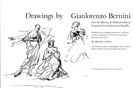 Dra"1Ings by Gianlorenzo Bernini from the Museum Der Bildenden Kunste Leipzig) Gern1an De1nocratic Republic