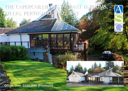 The Capercaillie Restaurant & Rooms, Killin, Perthshire