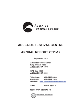 Adelaide Festoval Centre