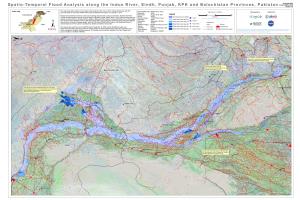 Spatio-Temporal Flood Analysis Along the Indus River, Sindh, Punjab